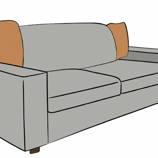 איור המציג ספת מיטה, דוגמה מושלמת לריהוט דו-שימושי.